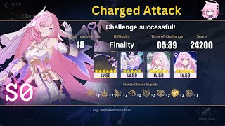 Honkai Impact 3 Elysian Realm 74  Herrscher of Human Ego S0 Finality Charged Attack [upl. by Kcirrag]