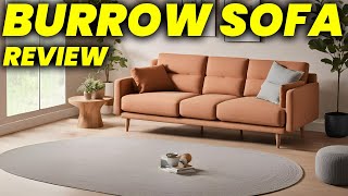 burrow sofa review Detailed Look at Modularity and Quality [upl. by Emersen]