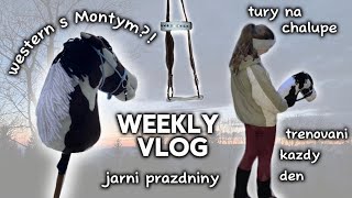 WEEKLY VLOG • jarni prazdniny na chalupe 🌿 [upl. by Geerts]