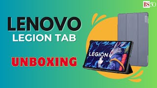 Lenovo Legion Tab Unboxing and handson at performanceoriented tablet [upl. by Glassco]