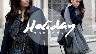 HOLIDAY LOOKBOOK  Outfits für Weihnachten Silvester und andere Festtage letsgetfestive [upl. by Petie]