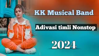 KK Musical Band Adivasi Timli Nonstop 2024 [upl. by Akenahc]