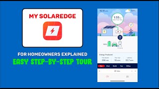 My SolarEdge monitoring App Explained Understanding My SolarEdge App For Homeowners [upl. by Porty]