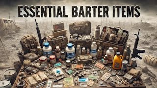 Prepper Bartering Guide What to Stockpile For SHTF [upl. by Acirretahs]