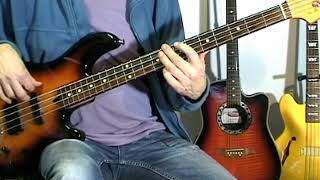 The Allman Brothers  Ramblin Man  Bass Cover [upl. by Luthanen889]