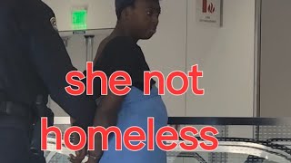 Delta Airlines calls Airport police on women trying to fly out that looks homeless [upl. by Tavish]