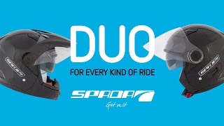 SPADA DUO Dual Homologated helmet for every kind of ride [upl. by Dev]