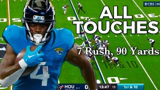 Tank Bigsby Week 4 Highlights  Every Run and Catch Vs Texans [upl. by Aissirac]