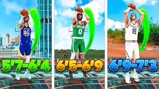 NBA 2K24 BEST JUMPSHOTS FOR ALL BUILDS HEIGHTS amp 3PT RATINGS BEST SHOOTING TIPS amp SETTINGS SZN 8 [upl. by Nilyak643]