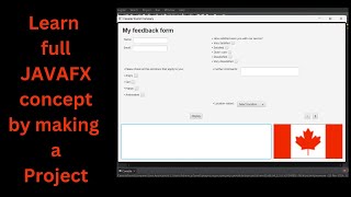 JavaFX Feedback Form with Interactive Controls and Multimedia  Complete Guide [upl. by Imrots519]