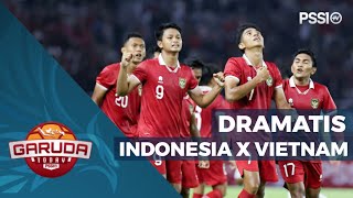 DRAMATIS‼️ BEST MOMENT amp HIGHLIGHT TIM U19 INDONESIA TUMBANGKAN VIETNAM  GARUDA TODAY [upl. by Baten818]