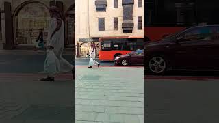 Saudi Arabia Public Bus subscribe travel jeddah busshortstrending [upl. by Notlok]