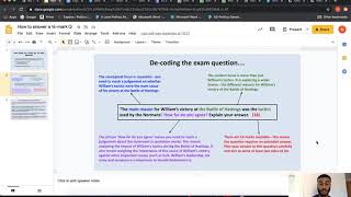 GCSE History AngloSaxon and Norman England  How to answer a 16mark question [upl. by Gonnella]