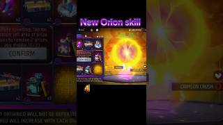 ORION NEW SKIN EVENT 4 NOVEMBER free fire shorts [upl. by Naitsirhk]