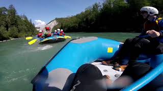 RiverRaftingAbenteuer in der Rheinschlucht [upl. by Dirgni897]