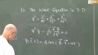 Lec01 物理光學 Lecture1 Waves [upl. by Timus]