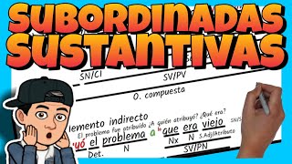 📚 ORACIÓN SUBORDINADA SUSTANTIVA  Análisis sintáctico [upl. by Paulette]