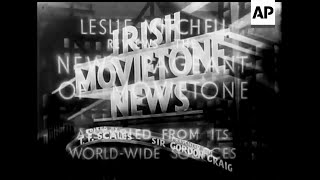 British Movietone News Irish Movietone News intro 1939 [upl. by Alathia]