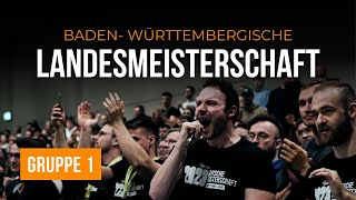 Landesmeisterschaft BadenWürttemberg  Gruppe 1 [upl. by Lory]