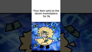 your item sold on the steam marketplace animation [upl. by Burrill]