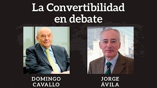 Domingo Cavallo y Jorge Ávila  La convertibilidad en debate [upl. by Musser]