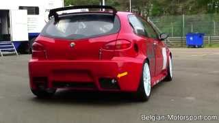 Alfa Romeo 147 cup  nice induction sound incl idle and revving [upl. by Nawuj]