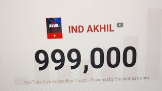 1 Million 🥳 1st QNA of IND AKHIL 🥵 [upl. by Ilatan]