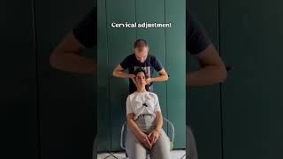 Cervicale adjustment with diversified technique chiropractic asmr [upl. by Adnahcir815]