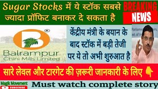 Balarampur chini mills share newsBalarampur chini share target priceSugar sector stocksBalarampur [upl. by Roze]