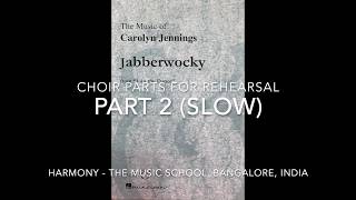 Jabberwocky  Part 2 slow [upl. by Notlrak]