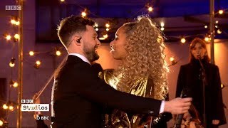 Calum Scott amp Leona Lewis – You Are The Reason Live on The One Show Interview 14 Feb 2018 [upl. by Hugon]