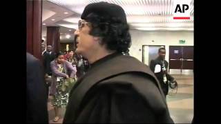 African leaders inc Mugabe Gadhafi at AU summit comment on Kenya [upl. by Fogel979]