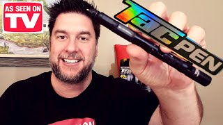 Tac Pen review Bell and Howell TacPen tactical pen review strobe light at 727 222 [upl. by Immak372]