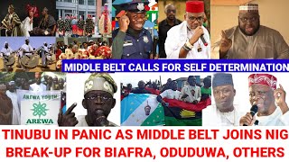 Tinubu In Panic As Middle Belt Joins Biafra Oduuduwa For Referendum As Fůln1 Tèrrør1sts Àttàck [upl. by Girardo427]