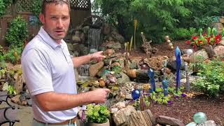 PONDLESS waterfalls flowing right into a house Check this out [upl. by Eirol]