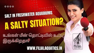 Salt in Freshwater Aquariums A Salty Situation aquariumsalt rocksalt freshwater aquarium [upl. by Lipfert]