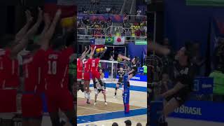 Masato Kai 🔥  Volleyball Nations League 2024 vnl japan volleyball spike [upl. by Animrelliug]