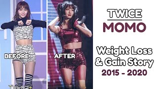 TWICE Momo Diet amp Weight Loss Gain 2015  2020 [upl. by Rednasela371]