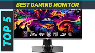 Top 5 Gaming Monitor in 2024 [upl. by Hakceber]