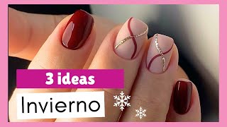 Uñas Cortas Bonitas para Invierno 2024 Tendencias Manicura OtoñoInvierno [upl. by Spanos]