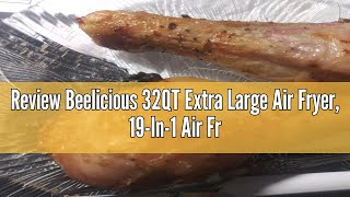 Review Beelicious 32QT Extra Large Air Fryer 19In1 Air Fryer Toaster Oven Combo with Rotisserie a [upl. by Lazarus]