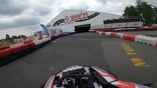 This new summer track is difficult Karting Inkart Puurs part 1 [upl. by Arahset]