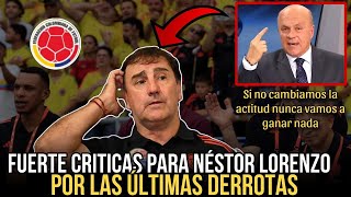 CARLOS Antonio VELEZ Critica FEROZMENTE a Néstor LORENZO por las Últimas DERROTAS de COLOMBIA [upl. by Laehplar514]