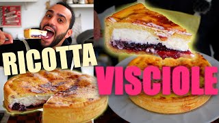 CROSTATA RICOTTA🧀 E VISCIOLE 🍒 [upl. by Turk482]