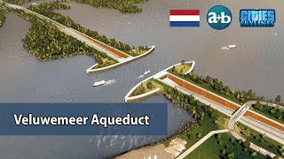 Veluwemeer Aqueduct  Cities Skylines Netherlands [upl. by Akirea]