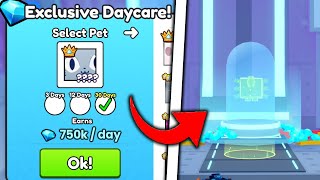 New Exclusive Daycare in Pet Simulator 99 Gives Diamonds [upl. by Anihsak]