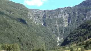 Waterfalls of Elvadalen Ullensvang Hordaland Norway [upl. by Angrist]