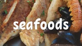 Seafoods and beef tatar mukbang at SLOVENIA 🇸🇮🇸🇮 Tinnachers Family [upl. by Rella597]