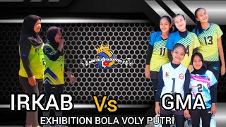 GMA vs irkab exhibition bola voli putri [upl. by Fredela211]