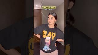 Meesho😱🫣se under ₹300😍❤️✨ Tops and Tshirts Haul🤩🛍️ youtubeshorts shorts [upl. by Aranahs]